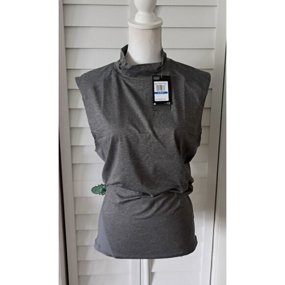 Under Armour men's compression mock neck sleeveless athletic top XL NEW - Picture 2 of 8